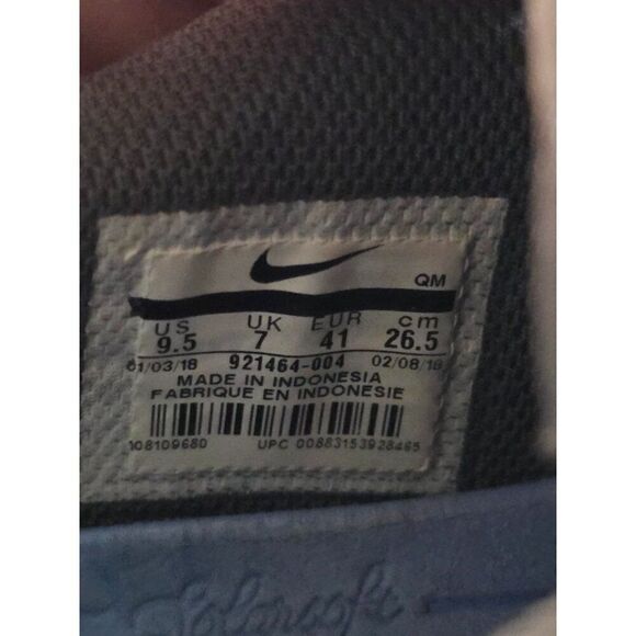 Nike Womens  SB Check Solar Gray Casual  Low Top Sneakers 921464-004 Size 9.5 - Picture 8 of 8